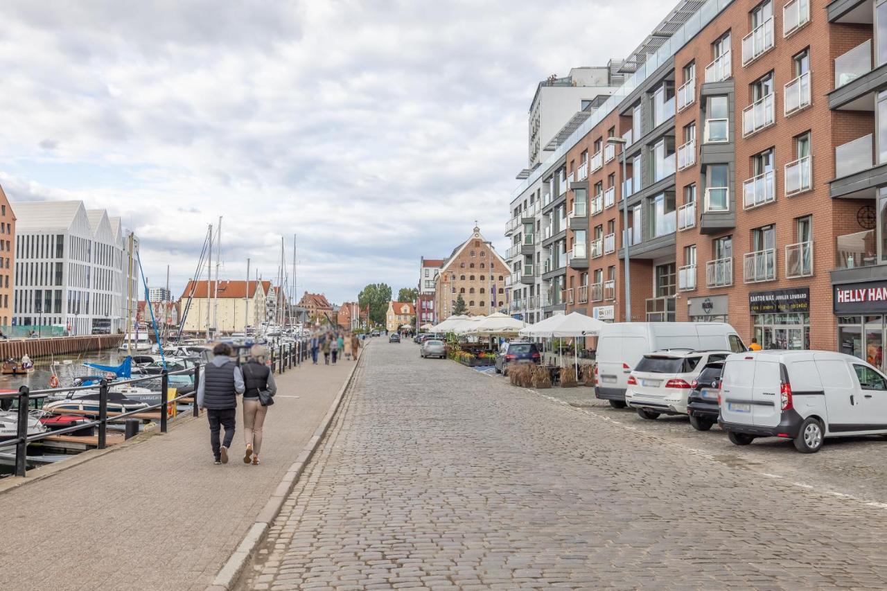 Apartament przy marinie Gdańsk starówka Exterior foto