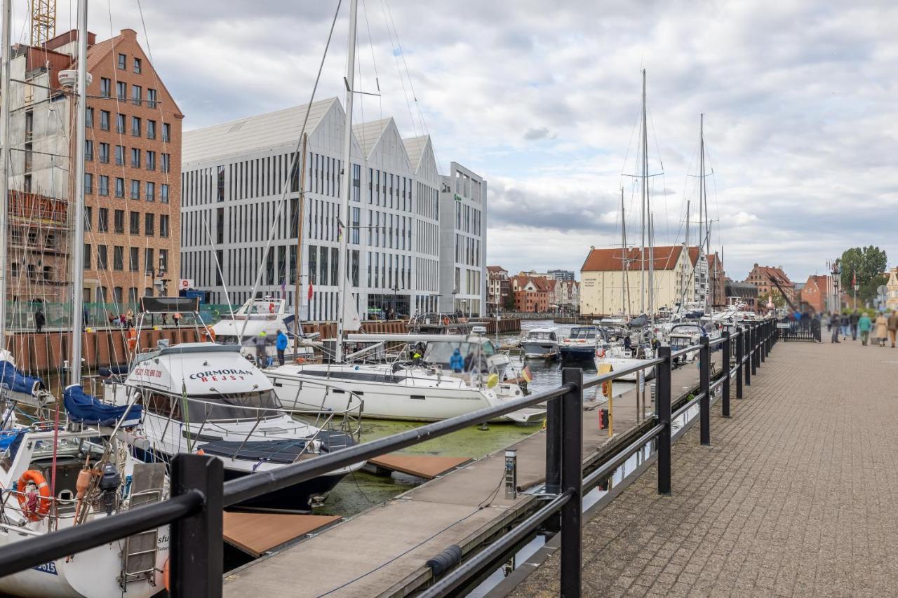 Apartament przy marinie Gdańsk starówka Exterior foto